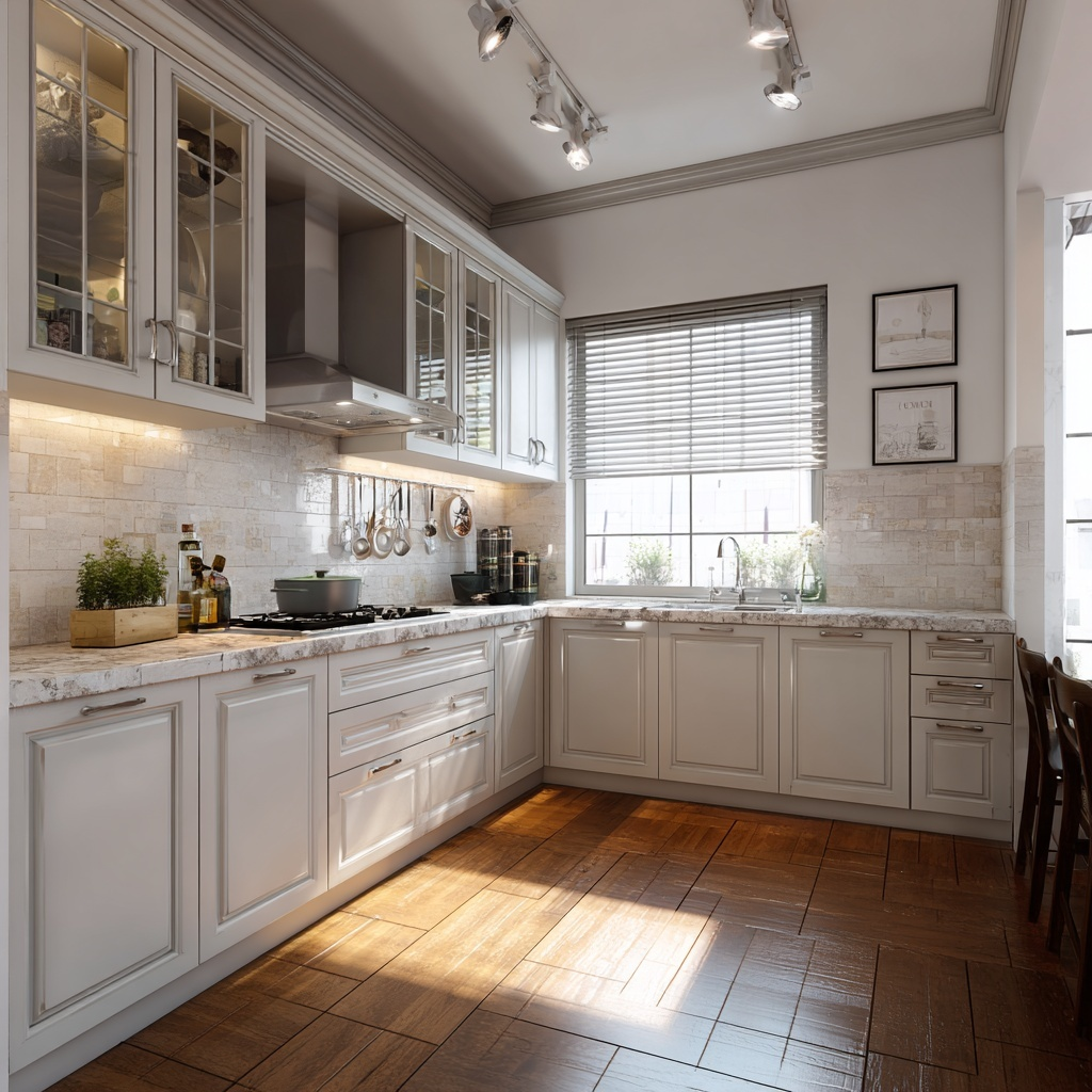 Small L-shaped Modular Kitchen Design