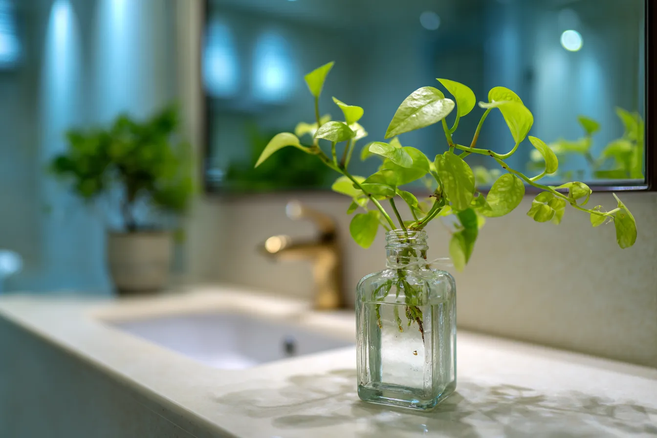 Small Money Plant- Best Indoor Plants for Bathroom as per Vastu