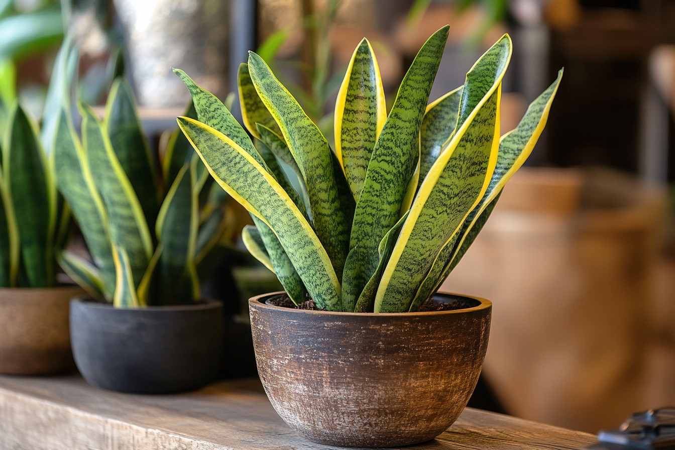 Snake Plant- Indoor Plant for Bedroom as Per Vastu