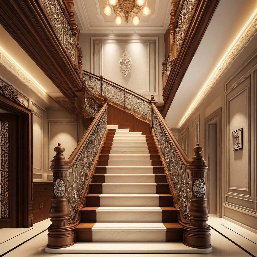 Staircase As Per Vastu for Living Room