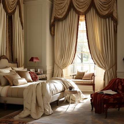 Tassel Curtains- Bedroom Window Treatment Ideas