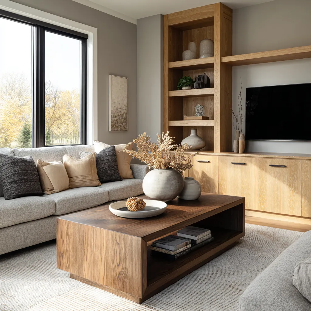 Use Different Shades of Brown to Style a Gray and Brown Living Room Use Different Shades of Brown- An Inspiration to Style a Gray and Brown Living Room