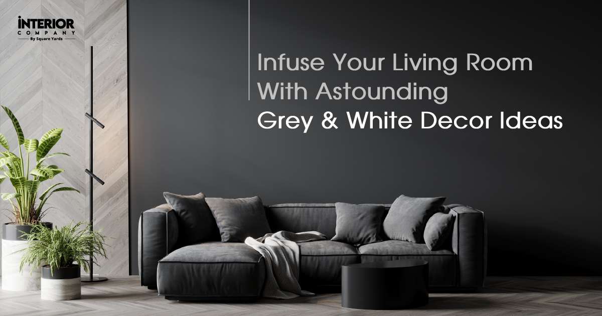 White and Gray Living Room