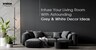 22+ Stunning Grey and White Living Room Ideas That Do Not Feel Cold or Flat