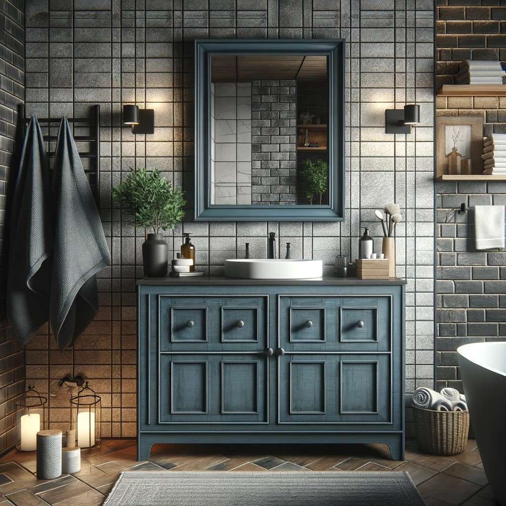 Add A Cabinet for More Storage- Interior Home Remodeling for Bathroom