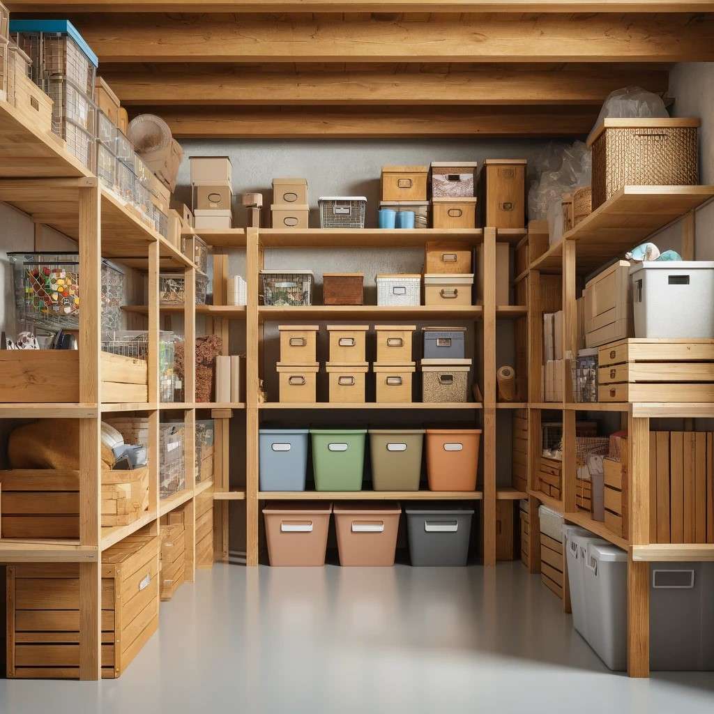 Basement Storeage Room Ideas