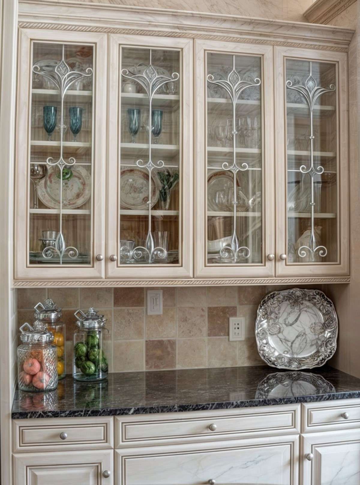 Glass Door Design for Pantry