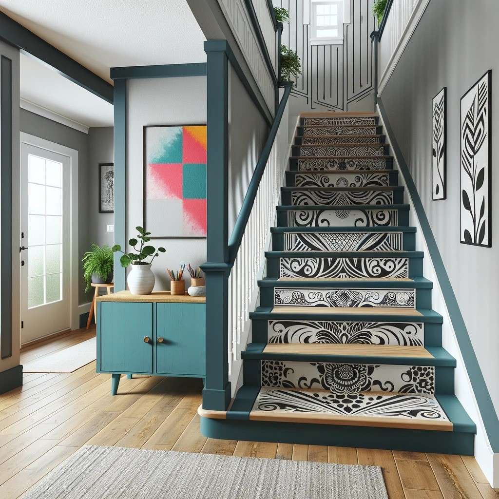 Paint- Home Renovation Ideas for Staircase