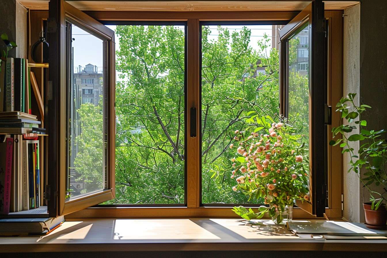 Pivot Window Design for Small Spaces