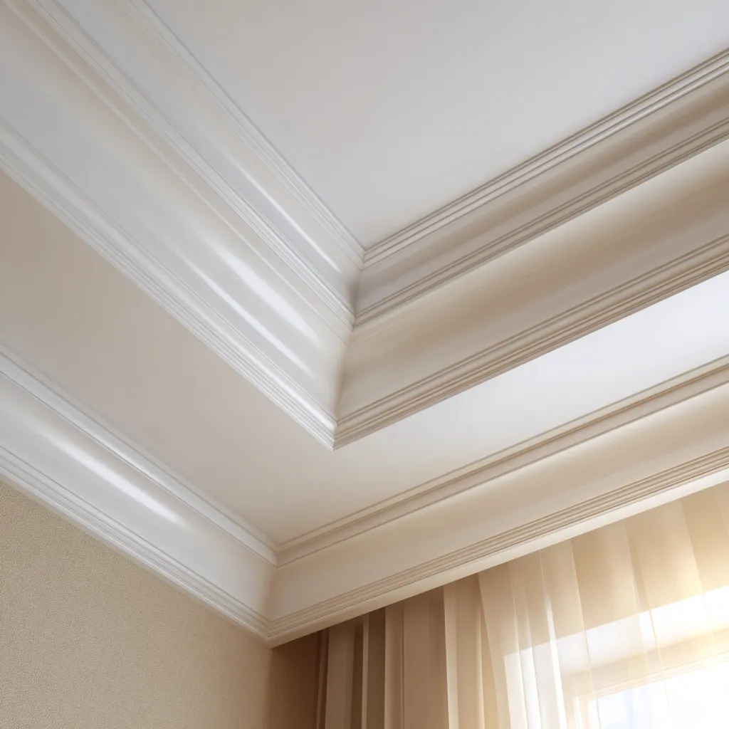 POP Ceiling Border Design for Compact Bedroom POP Border Design for Simple and Small Bedroom