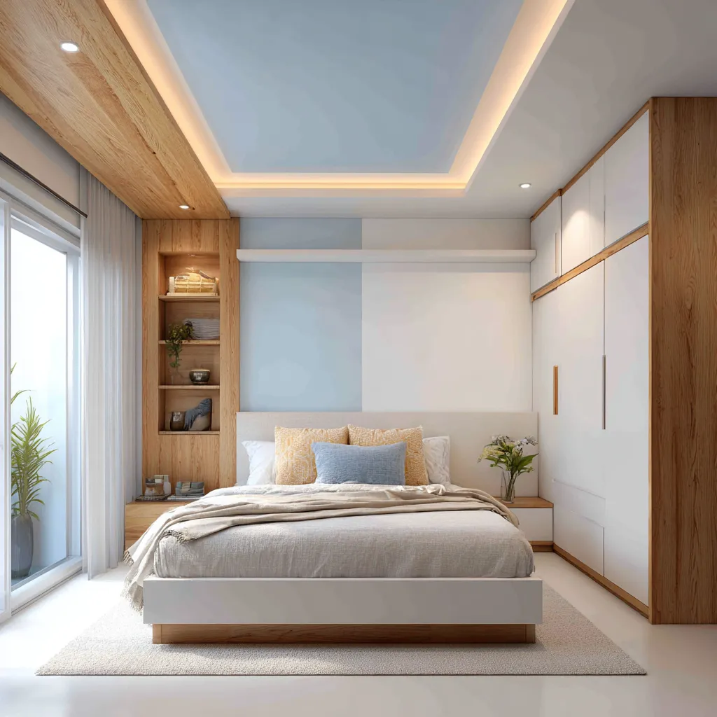 Small Bedroom POP Ceiling Design Simple Small Bedroom POP Design
