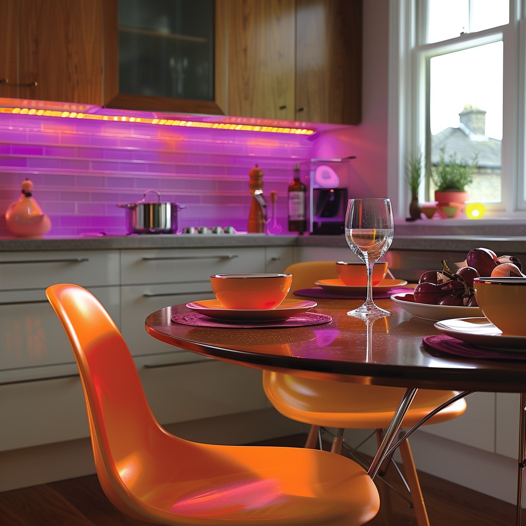 Smart Lights for Modular Aluminium Kitchen