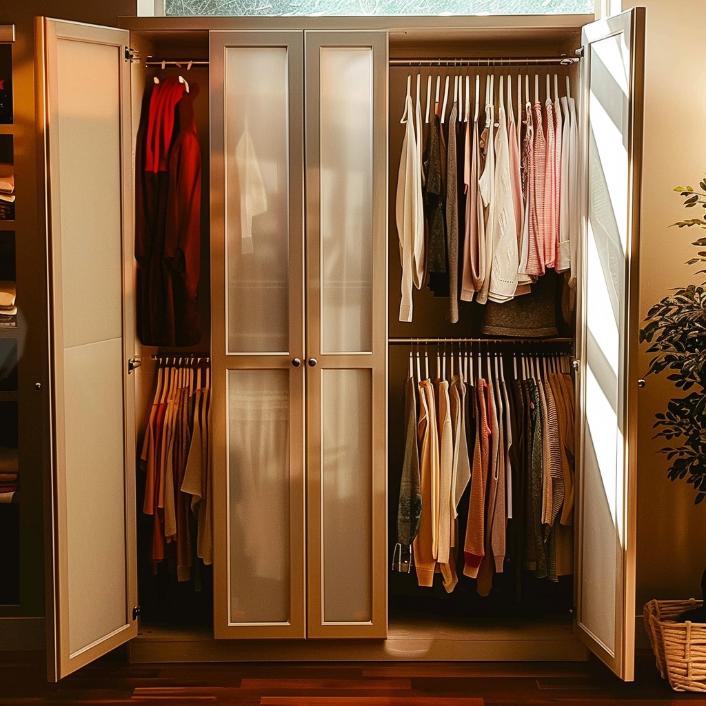 Wardrobe Folding Gate Design