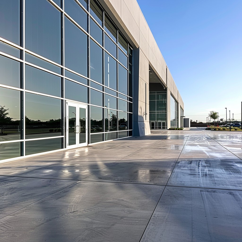 Commercial Buildings- VDF Flooring Uses