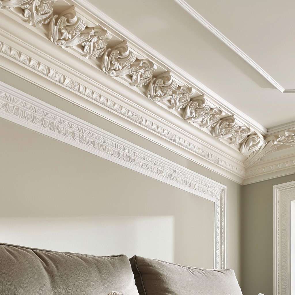 Cornice Moulding POP Design for Roof