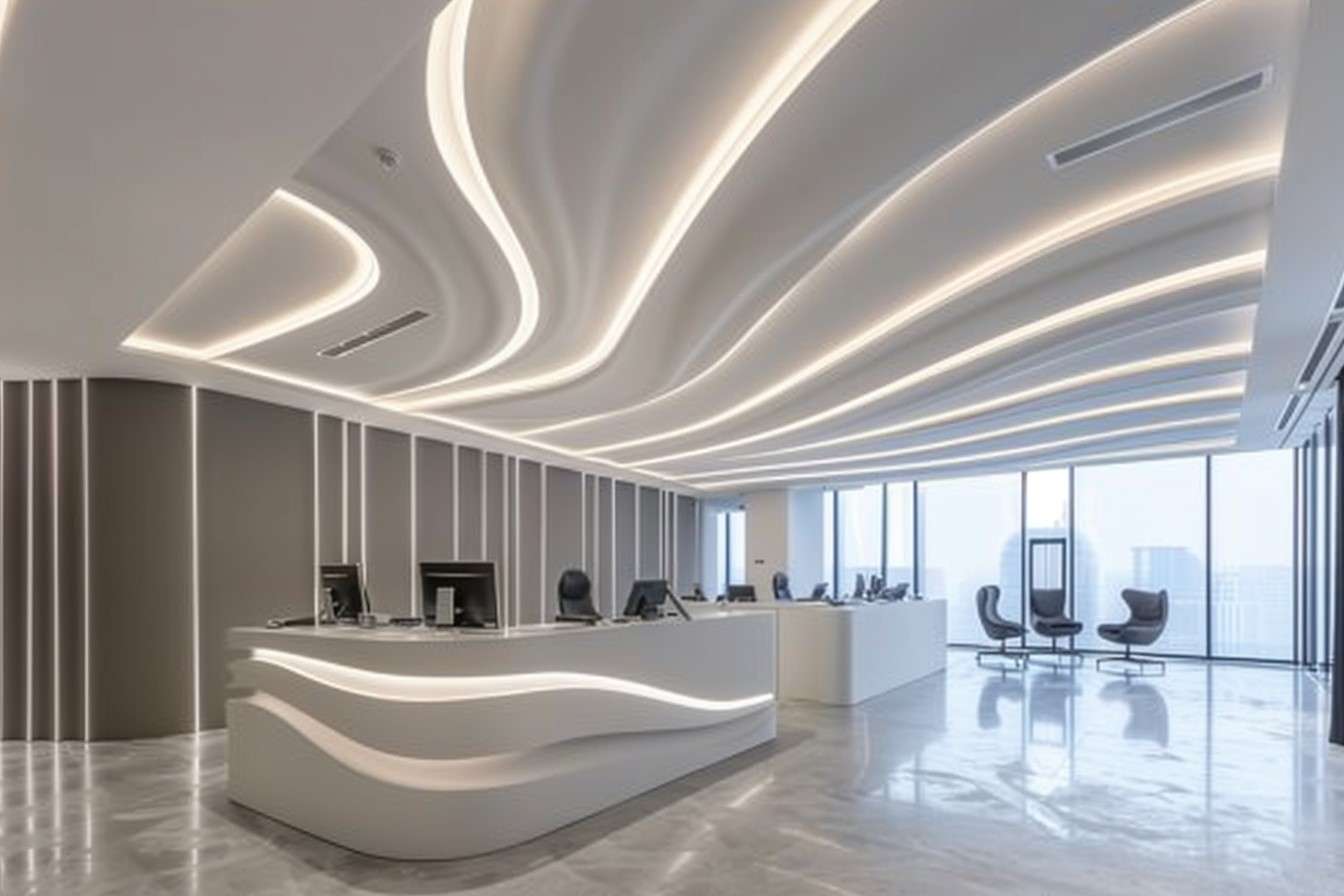 Gypsum Ceiling Designs for Modern Offices