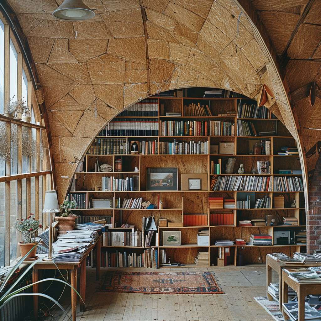 Hallway-Library Arch Design