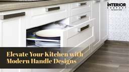 Modern Kitchen Handle Designs That Spruce Up Your Space Interiors