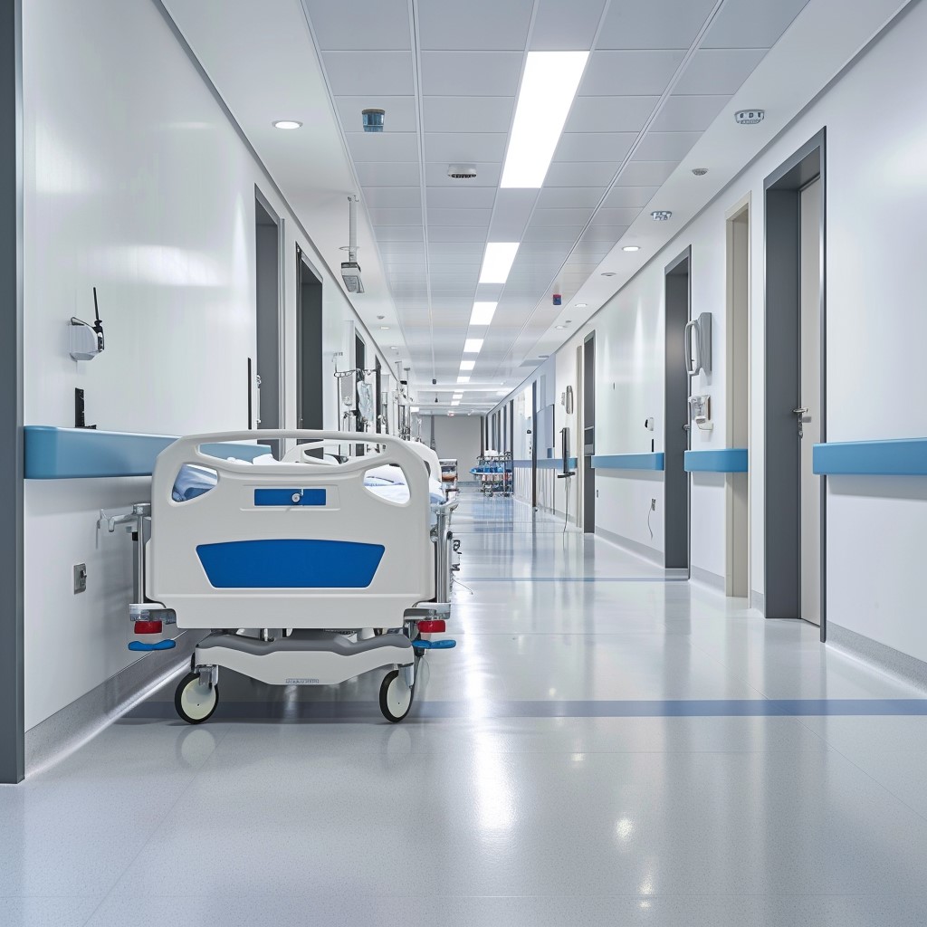 Hospitals and Laboratories - Applications of VDF Flooring