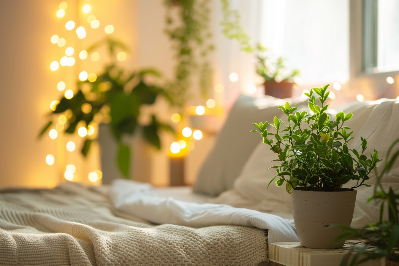 Houseplants- Budget Bedroom Decor Ideas