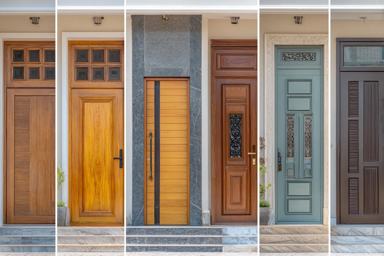 Know Main Door Designs by Material