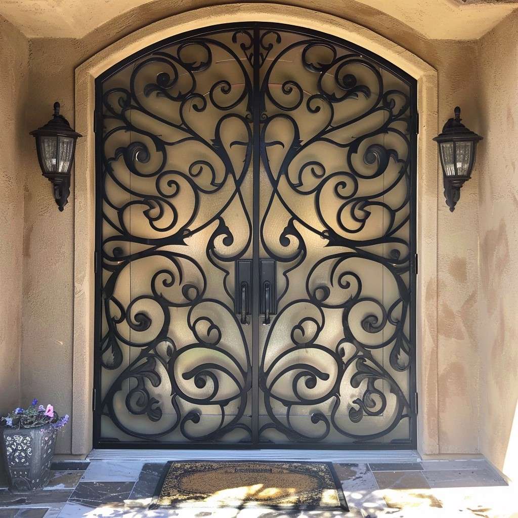 Metal Panel Door Design