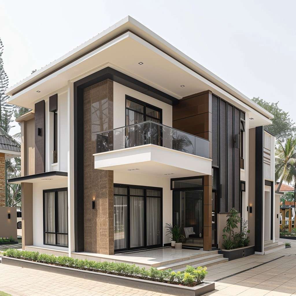 Modern-Minimalistic Bungalow House Design