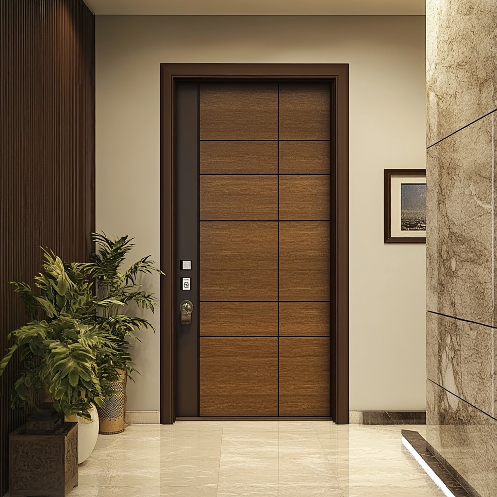 Modular Door Design with Laminated Panels