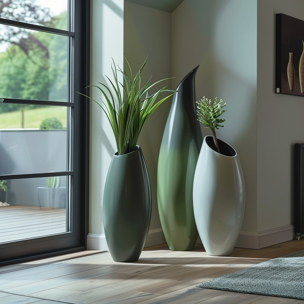 Pastel-coloured Planters