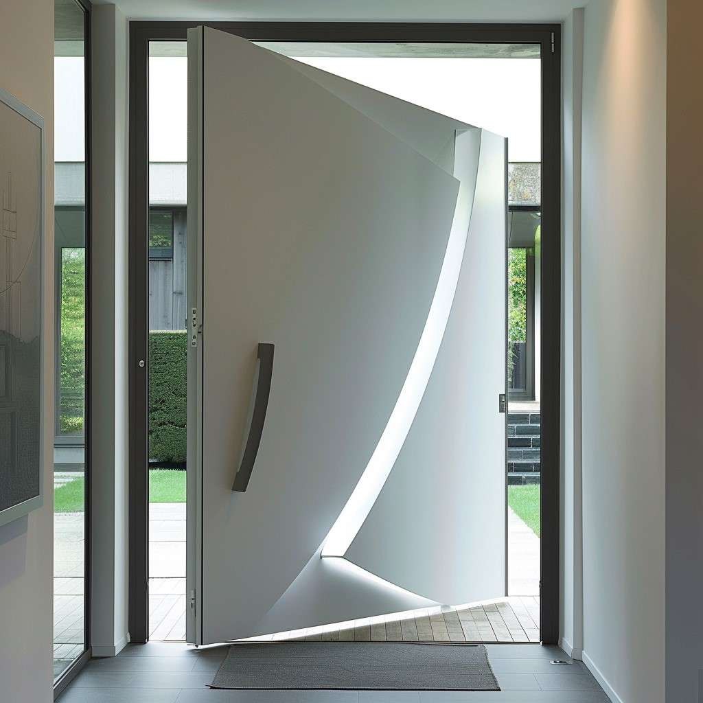 Pivot Safety Door Design for Flats