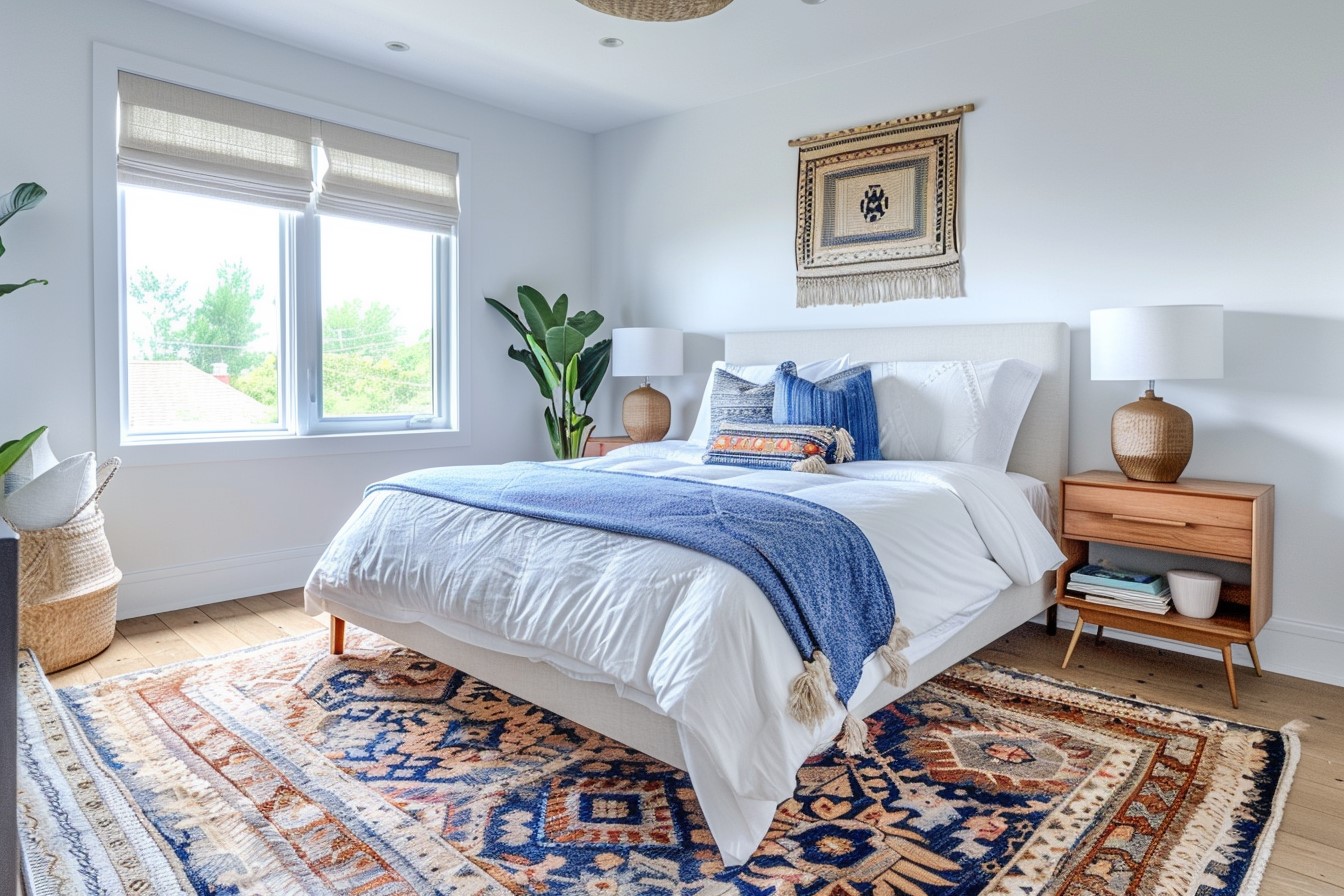 Rug- Budget Bedroom Design Inspiration