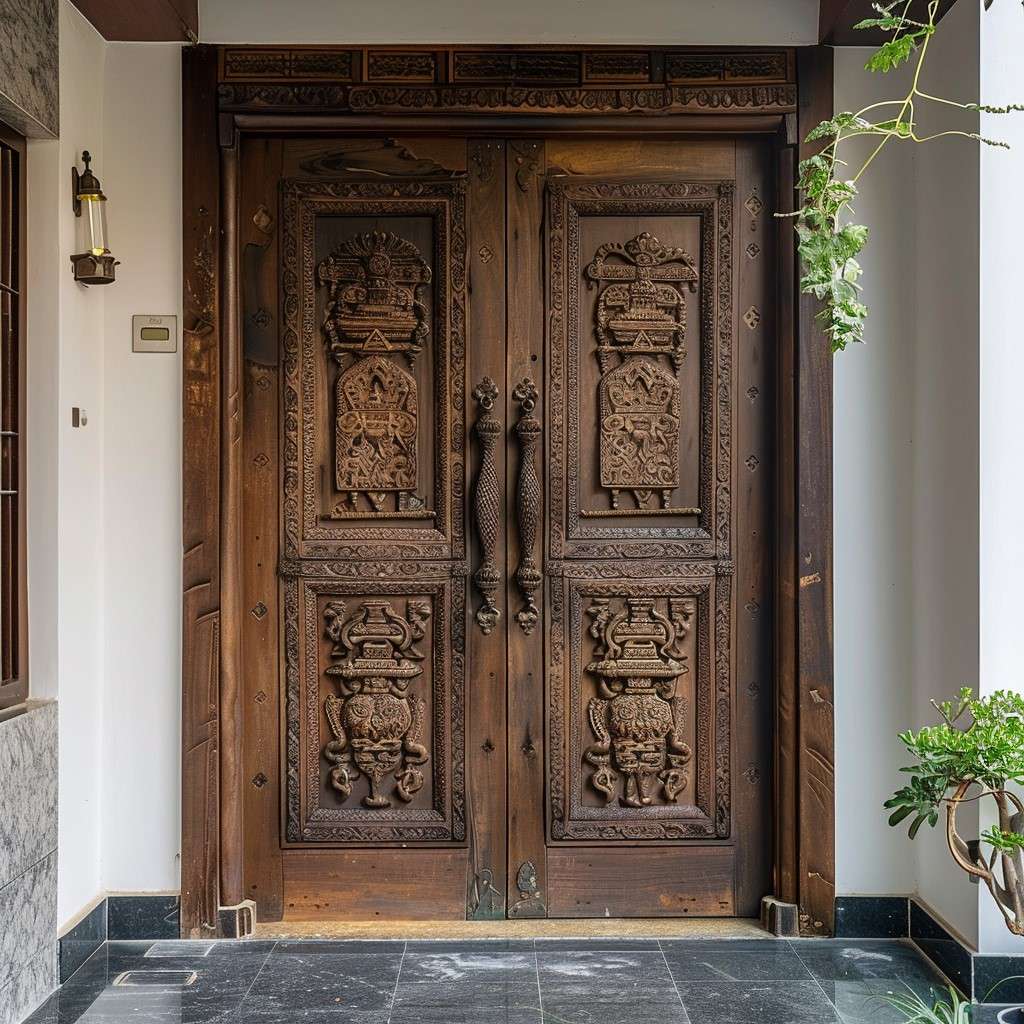 Traditional  Main Door Design