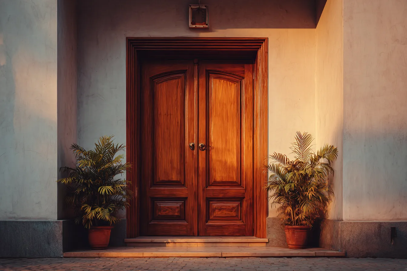 Wooden Main Door Design for Home