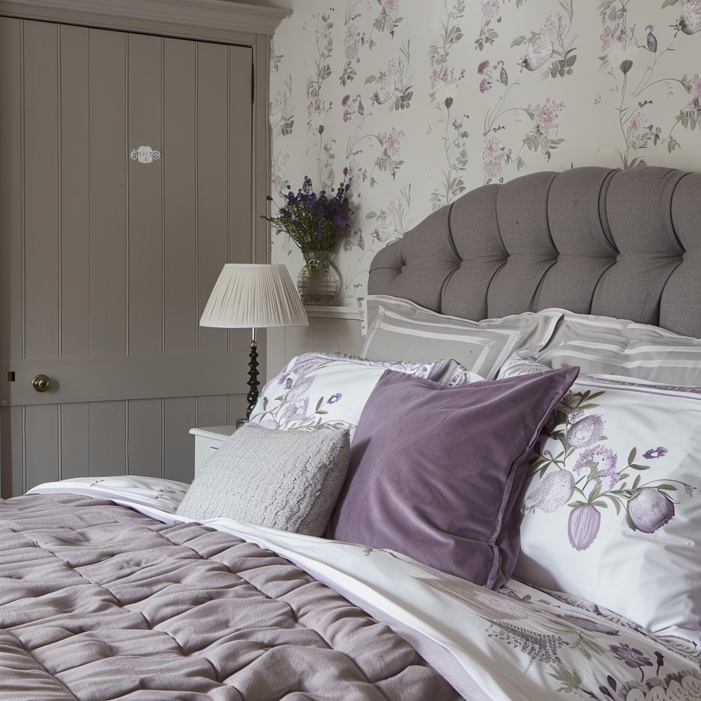 Ash and Lavender Colour Combination for house