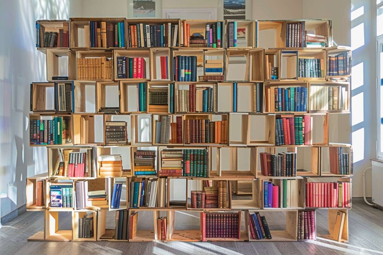 Bookshelf- Unique Room Divider Ideas