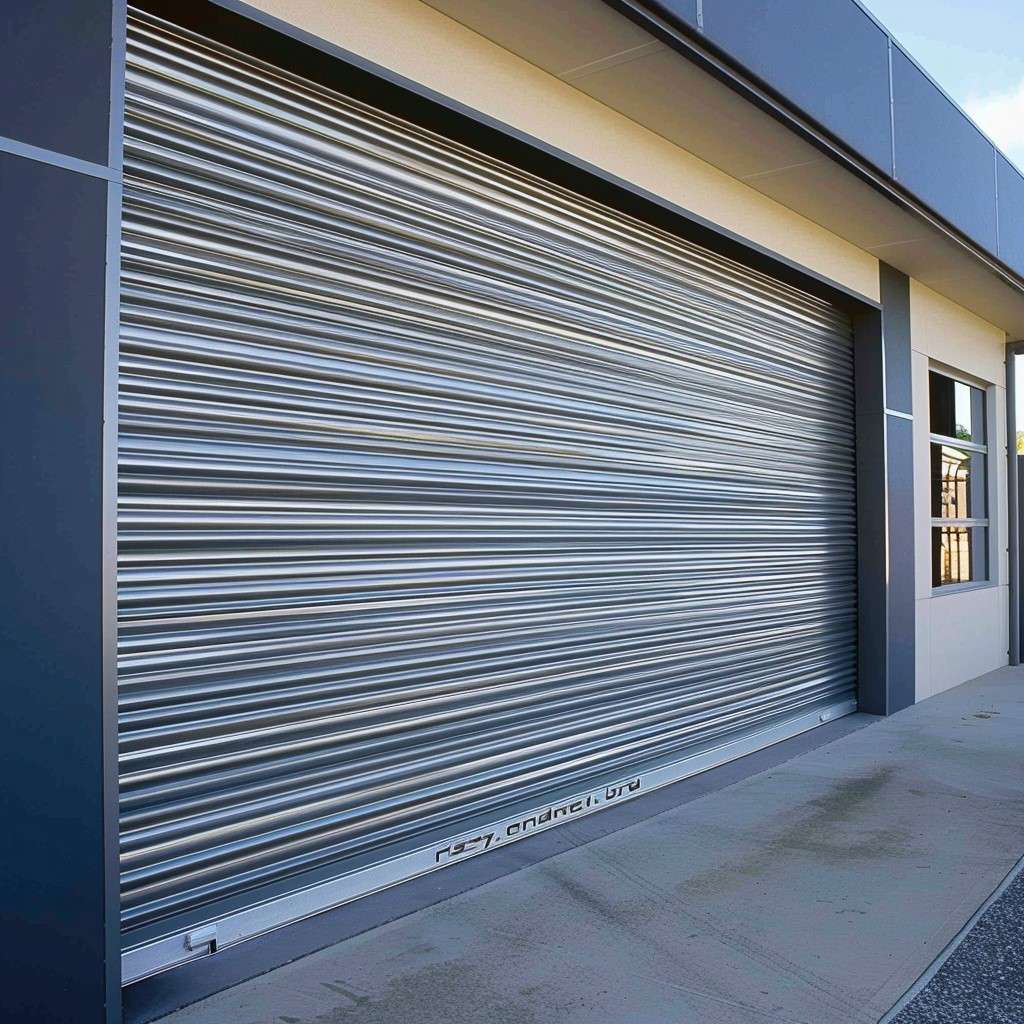 Classic Rolling Shutter Design for Car Parking