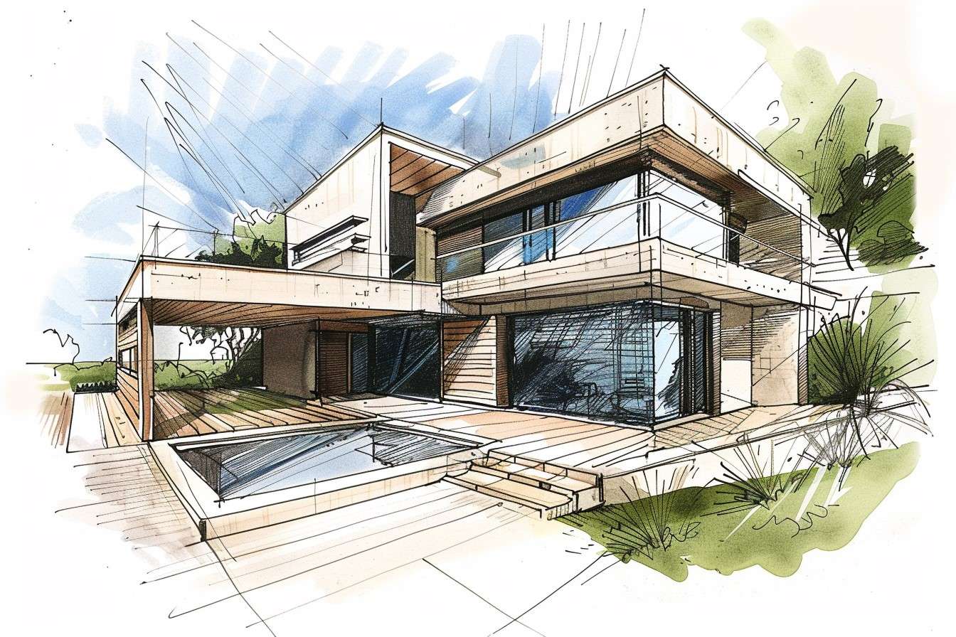 Designing a Modern Two-Storey House