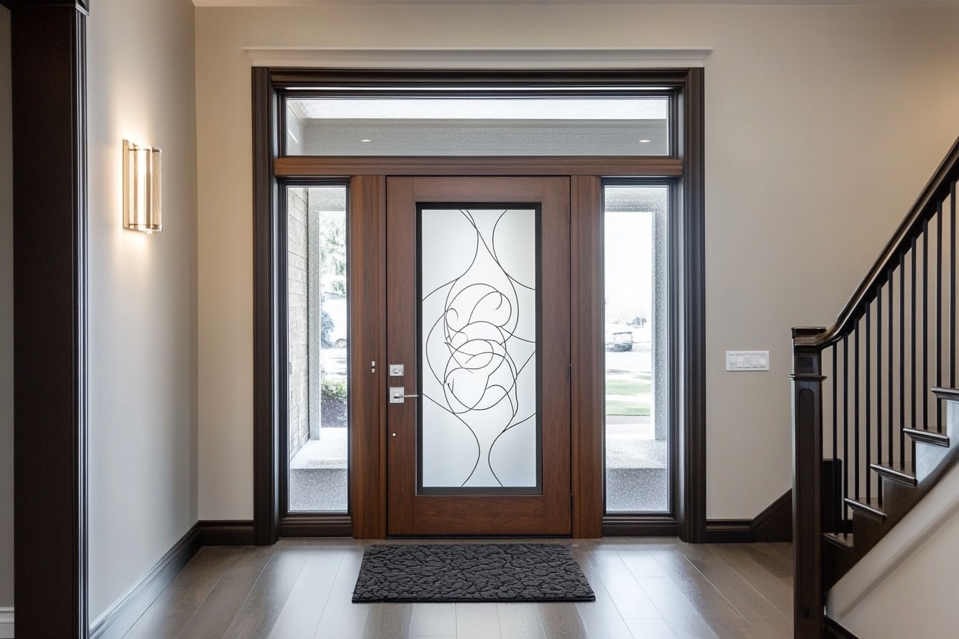 Glass Door Laminate Design