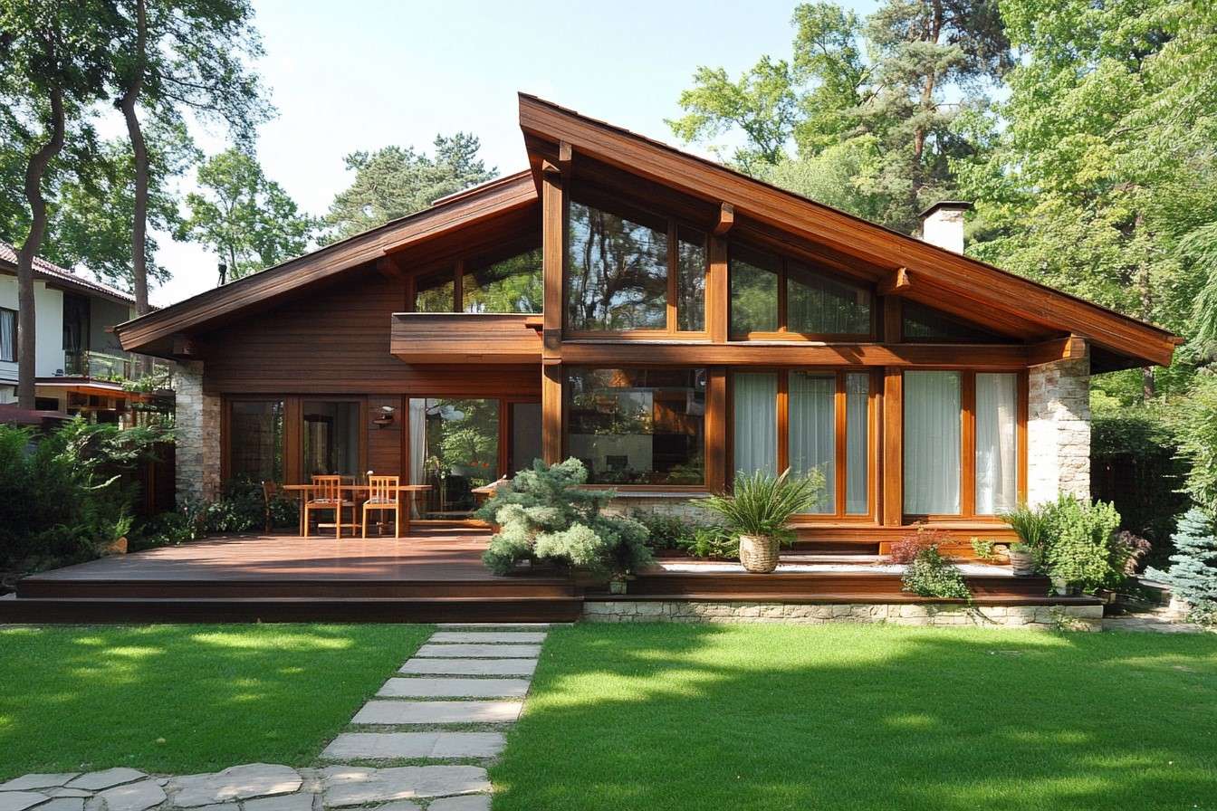 Modern Wooden Home Design