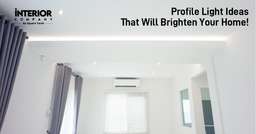 Stylish Profile Lighting Design Ideas for Your False Ceiling