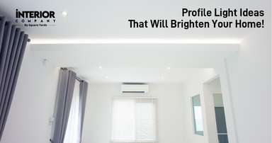 Stylish Profile Lighting Design Ideas for Your False Ceiling