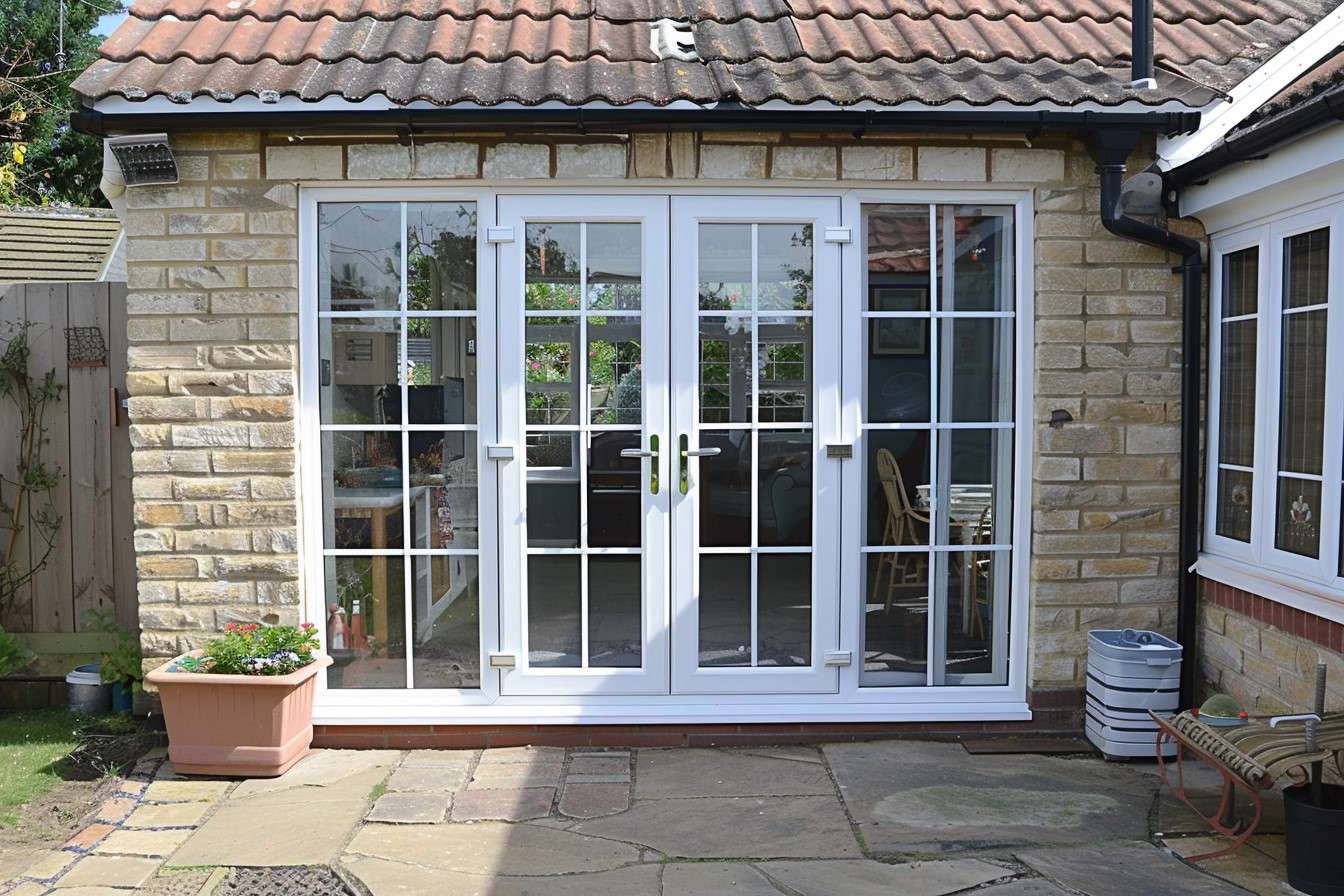 PVC French Double Door Design