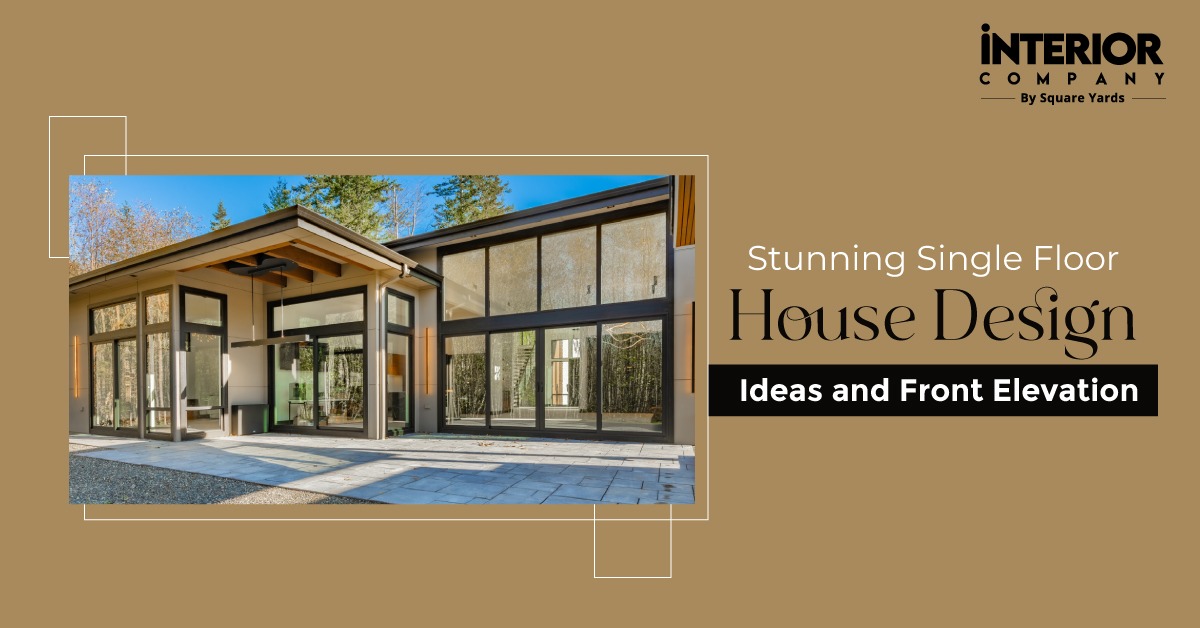 Explore These Stunning Single-Floor House Designs and Front Elevation