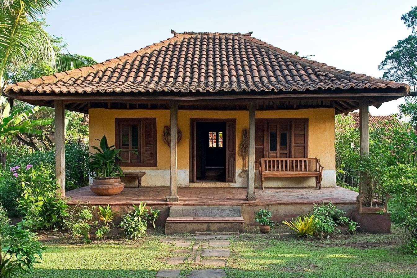 Traditional Small Village House Design