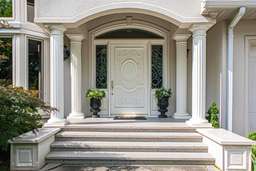 Stunning Cement Plaster Designs for Your House Front