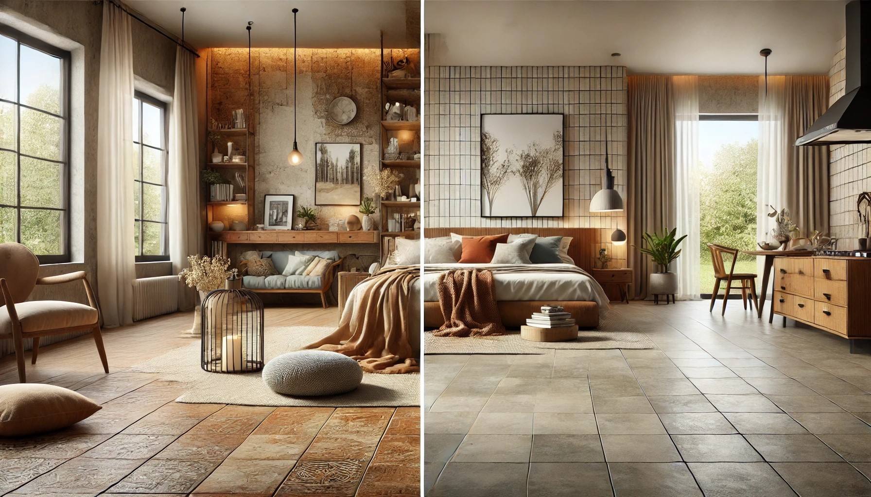 Ceramic Tiles vs Vitrified Tiles: Applications