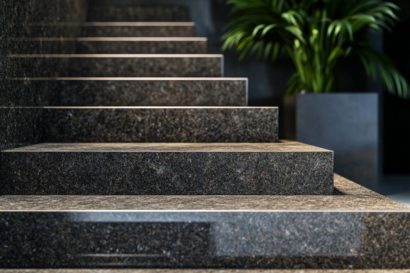 Granite Marble Staircase Tiles Design