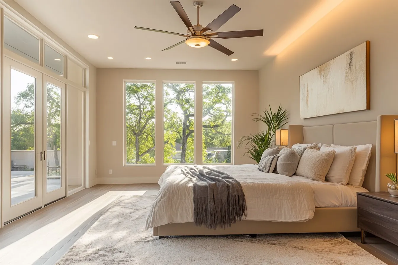 Underlight Ceiling Fans Without False Ceiling