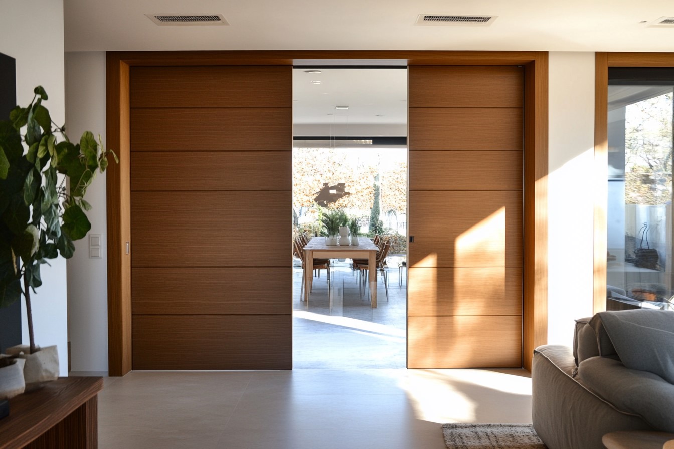 Veneer Sliding Door Design