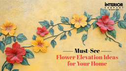 The Journey Starts With a Single Flower: House Elevation Flower Design